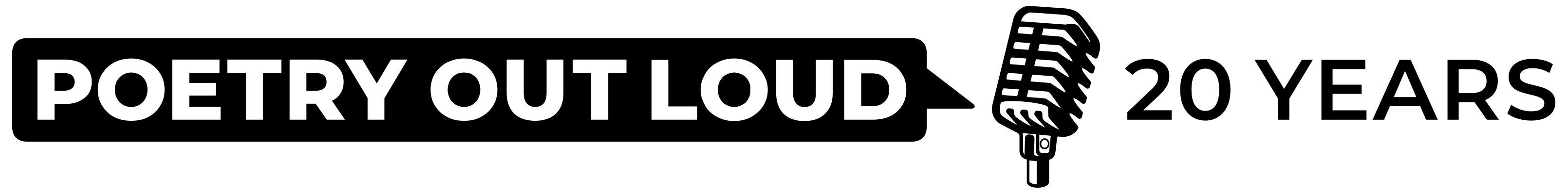 Poetry Out Loud Logo